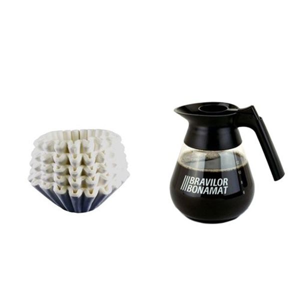 Bravilor Bonamat Coffee Filter Jug & 250 Filter Papers