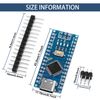 Binghe Nano with Type-C USB Board, Nano Module V3 with 328PB Chip Module CH340G Controller 5V/16MHz Type-C Interface 328PB-AU Microcontroller Compatible with Arduino
