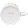 Lilly Pulitzer Cute Coffee Mug with Lemon Pattern, Ceramic Tea Cup with Bamboo Handle, Make Lemonade