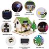 HOLASMART Microbit Smart Home Kit for Microbit V1 and V2,STEM Education Kit with Online Tutorial(Without Micro:bit and AAA Battery),Green