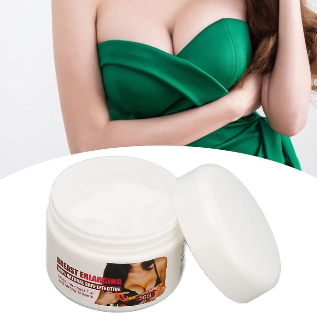 50 ml Breast Firming Cream with Marine Collagen, Toning Effect, Firms, tones and improves the skin elasticity of the breast ， Quickly lifts and tightens the breasts, cares and massages the breasts