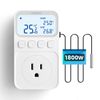 INKBIRD Thermostat, Temperature Controller, Heating and Cooling Timer Function, Programmable, Digital Temperature Control, Temperature Calibration, Alarm Function, Suitable for Greenhouses, Homemade
