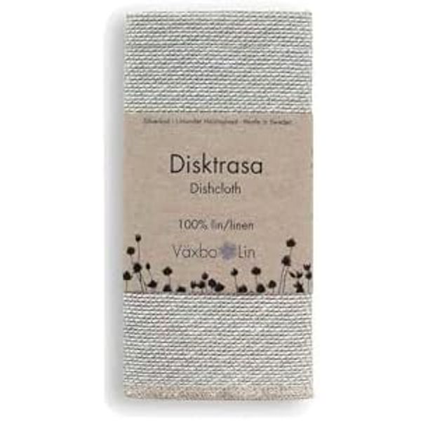 Vaxbo Lin Dish Cloth, White