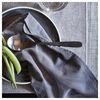 IKEA SVARTSENAP napkin, 35x35 cm, dark grey