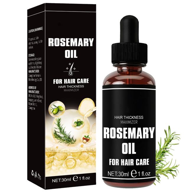 Rosemary Oil For Hair, Strengthen & Hair Growth Rosemary Oil Organic Rosemary Hair Oil, Reducing Hair Loss Stimulate Follicles Strengthen Roots Improve Scalp Circulation Rosemary Oil For Hair Growth