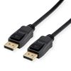 VALUE DisplayPort Cable, v1.4, DP ST - ST, Black, 1.5 m