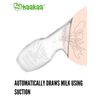Haakaa 4oz/100ml Silicone Breast Pump with Suction Base 100% Food Grade Silicone BPA PVC and Phthalate Free
