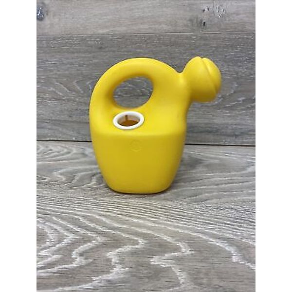 Vintage Little Tikes Watering Can Yellow NO Plug Landscapers Garden Flowers