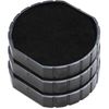 E/R30 Replacement Pad Compatible for 2000 Plus Printer R30 - Water Based - Pack of 3 - Black