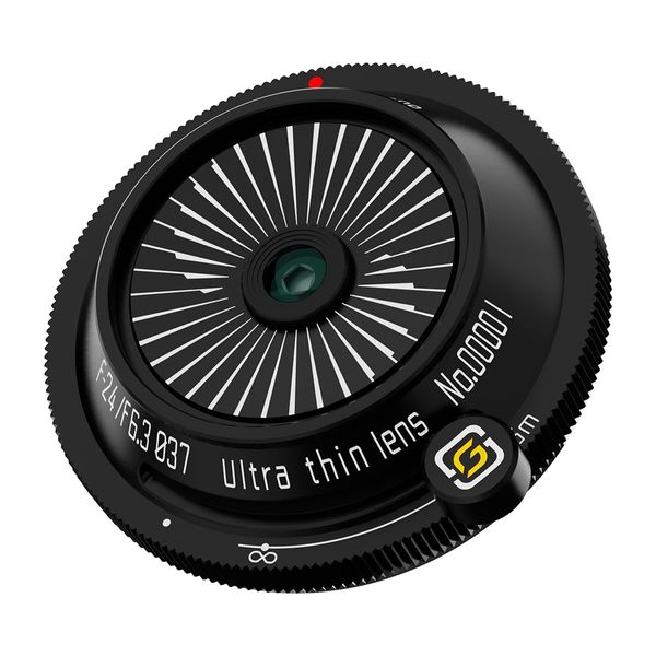 SG-image 24mm F6.3 Ultra Thin Lens, L Mount, Black