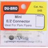 DuBro 845 RC Remote Control Model Airplane Mini EZ E/Z Connector (2) [DUB845]