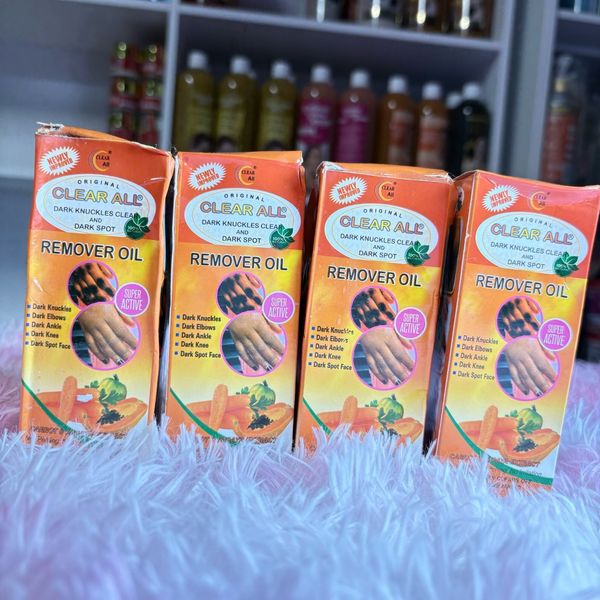 Clear ALL Tumeric Dark Knuckles Clear & Dark Spot Remover Oil