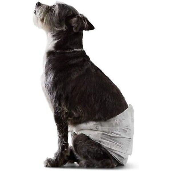 30 Pack Small Size Waist Disposable Dog Diapers Male Wraps Belly Bands Pet Soft