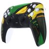 Custom Wireless Controller for PS5 - Hand Airbrushed & Multiple Designs Available (Green Armor)