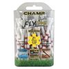Fly Tee My Hite 2-3/4 Inch 30 Count, Striped Red