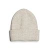 PIECES Women's Pcmoella Hood Noos BC Beanie, White cap grey / detail: melange