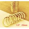 Joyce Lindberg 30 Pcs Scuba Diving Brass Split Ring for BCD Attachment Keychain 1.37"/35mm
