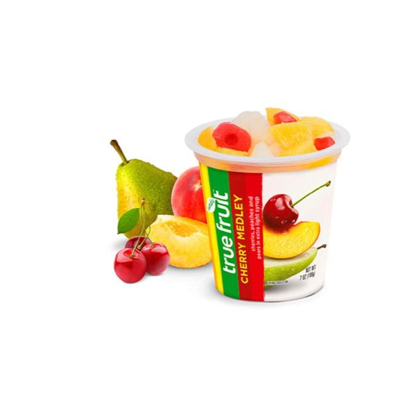 Sundia True Fruit Cherry Medley with Lid, 7 Ounce - 12 per case.