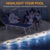 [8 Pack] Solar Outdoor LED Deck Lights For Garden,Patio,P