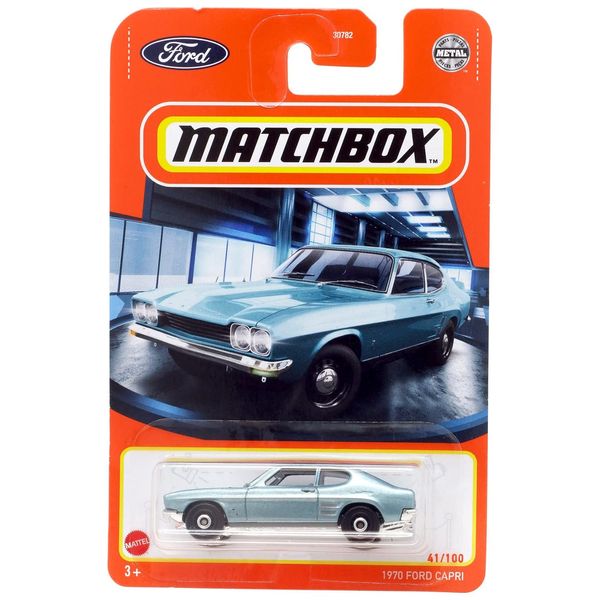 Matchbox 2022 - 1970 Ford Capri - Ford [Blue] 41/100