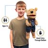 14" Silly Bear, Animal Hand Puppet
