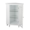 Teamson Home Florence Freestanding Corner Floor Cabinet