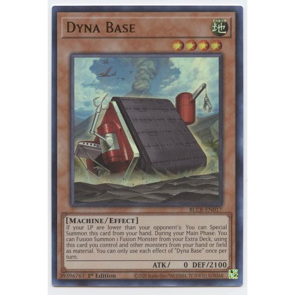 Dyna Base - BLCR-EN017 - Ultra Rare - 1st Edition