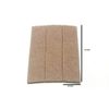 Rectangular Felt PAD 90mm x 20mm x 4mm Depth