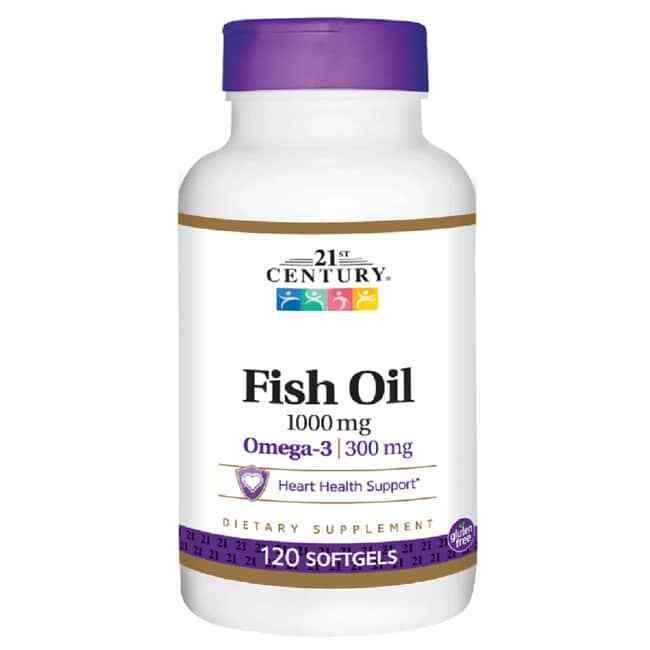 21st Century Fish Oil 1,000 mg 120 Sgels