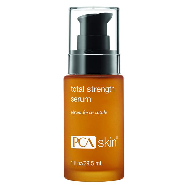 PCA SKIN Total Strength Face Serum - Anti Aging Hydrating Treatment with Epidermal Growth Factors & Peptides, Minimizes Pores, Fine Lines & Wrinkles (1 fl oz)