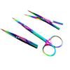 3 German Iris Scissors 4.50" Straight Surgical Dental Veterinary Instruments