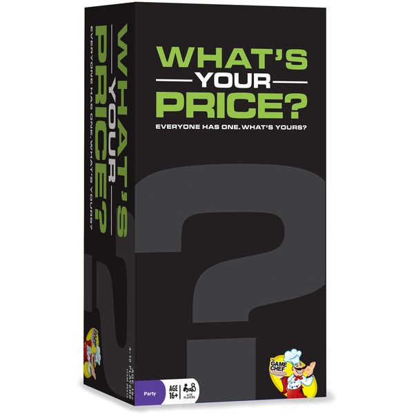 What's Your Price? The Game - Would You Rather Scenarios - 4-10 Player Card Game - Party Games - Family Games - Fun Games - Board Games for Adults & Teens