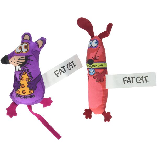 Bamboo Pet Appeteasers Catnip Toy 2 Pack (Assorted Styles & Colors)