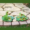 Devalier ca187b Frog Figurine, Redhead Frog, Resin, Gift, Birthday Gift