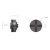 PAULIMOT Mini four-jaw chuck 50 mm centrally adjustable
