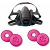 3M Quick Latch Half Face Respirator Facepiece Mask 4- P100 Particulate Filter SM