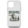 iPhone 13 Disc Golfer I Dinosaur T-Rex Discsaurus Disc Golf Player Case