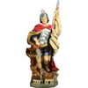 Heiligenfigur Heiliger Florian, Höhe 12cm, handbemalen