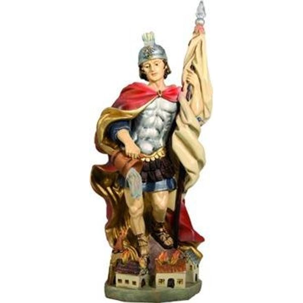 Heiligenfigur Heiliger Florian, Höhe 12cm, handbemalen