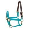 Perri's Leather Oversize Turquoise Nylon Safety Halter