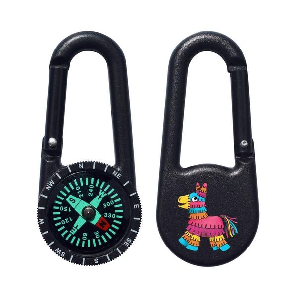 Azeeda 'Party Pinata' Compass Keyring (KC00036067)