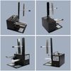 U.S. Solid Automatic Label Dispenser Speed Adjustable w/ Counter 10-115 MM Width