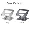 VeroMan Tablet Stand Laptop Stand Foldable Height Angle Adjustment Posture Improvement Portable Ergonomic Design (Black)
