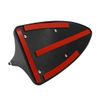 sourcingmap Self Adhesive Shark Fin Shaped Car Decorative Antenna Black