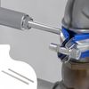 BOXONLY M5 x 400mm Multi-Purpose 304 Stainless Steel Fully Threaded Rod Right Hand Stud, 4 PCS