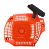 Pull Recoil Starter,KIMISS Pull Start Recoil Starter Assembly 504597002 Pull Start Assembly for Husqvarna 435 435E Chainsaw(Red)
