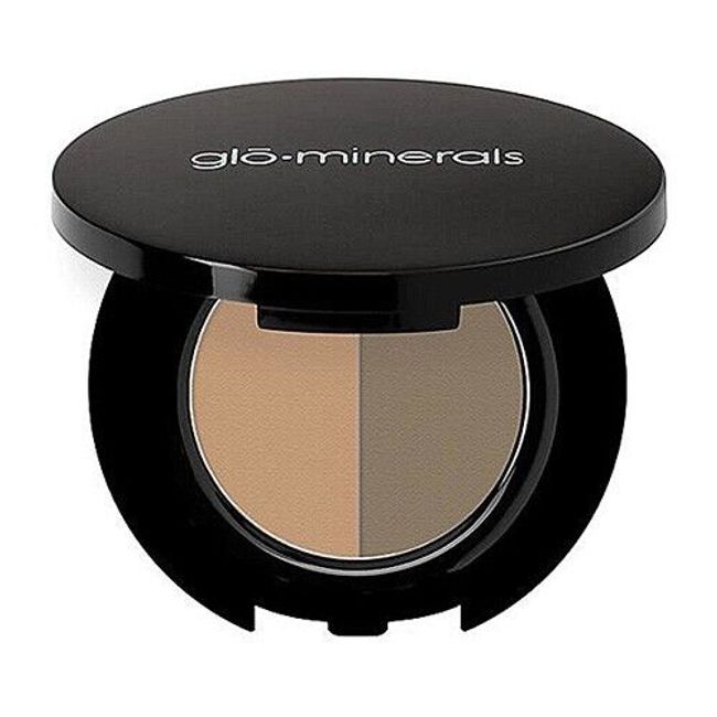 glominerals Brow Powder Duo 1.1 g NIB - Taupe