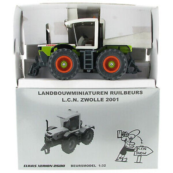 SIKU CLAAS XERION 2500 L.C.N. Zwolle 2001 special model in original packaging box 1:32 tractor