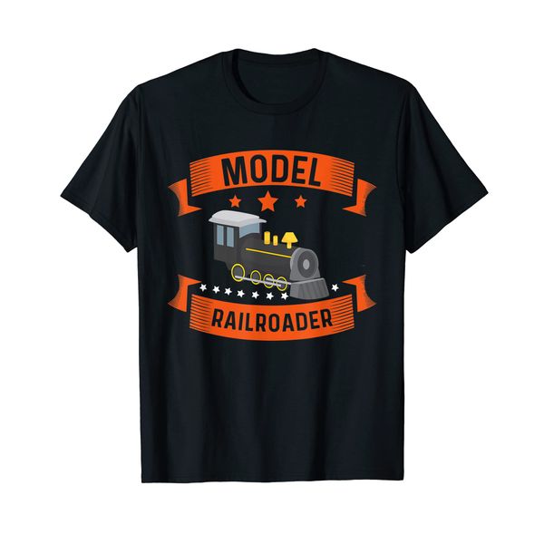 Model Train Collector Train Engine Model Railroad Enthusiast T-Shirt