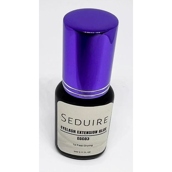 Strong Professional Eyelashes Glue Extensions Lashes Adhesive Fast Drying for Lash technicians Black 5ml 1s